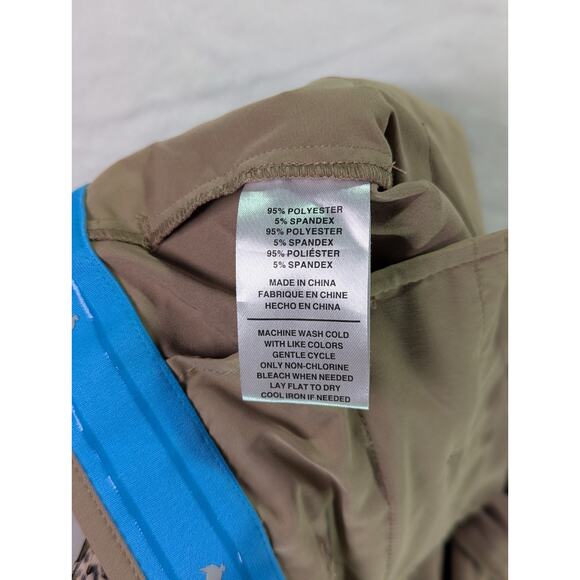 Khaki Cargo Golf Shorts by Birdie Bound 38W 9L (labeled 36W) - Picture 6 of 10